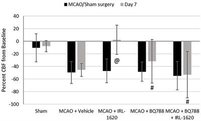 Neuroprotective Effect of IRL-1620, an Endothelin B Receptor Agonist, on a Pediatric Rat Model of Middle Cerebral Artery Occlusion